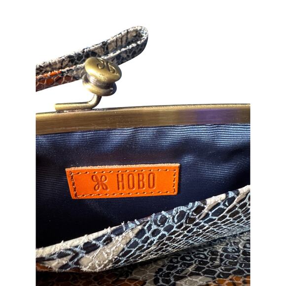 Hobo Cora Orange Blossom Large Frame Wallet - Picture 8 of 10